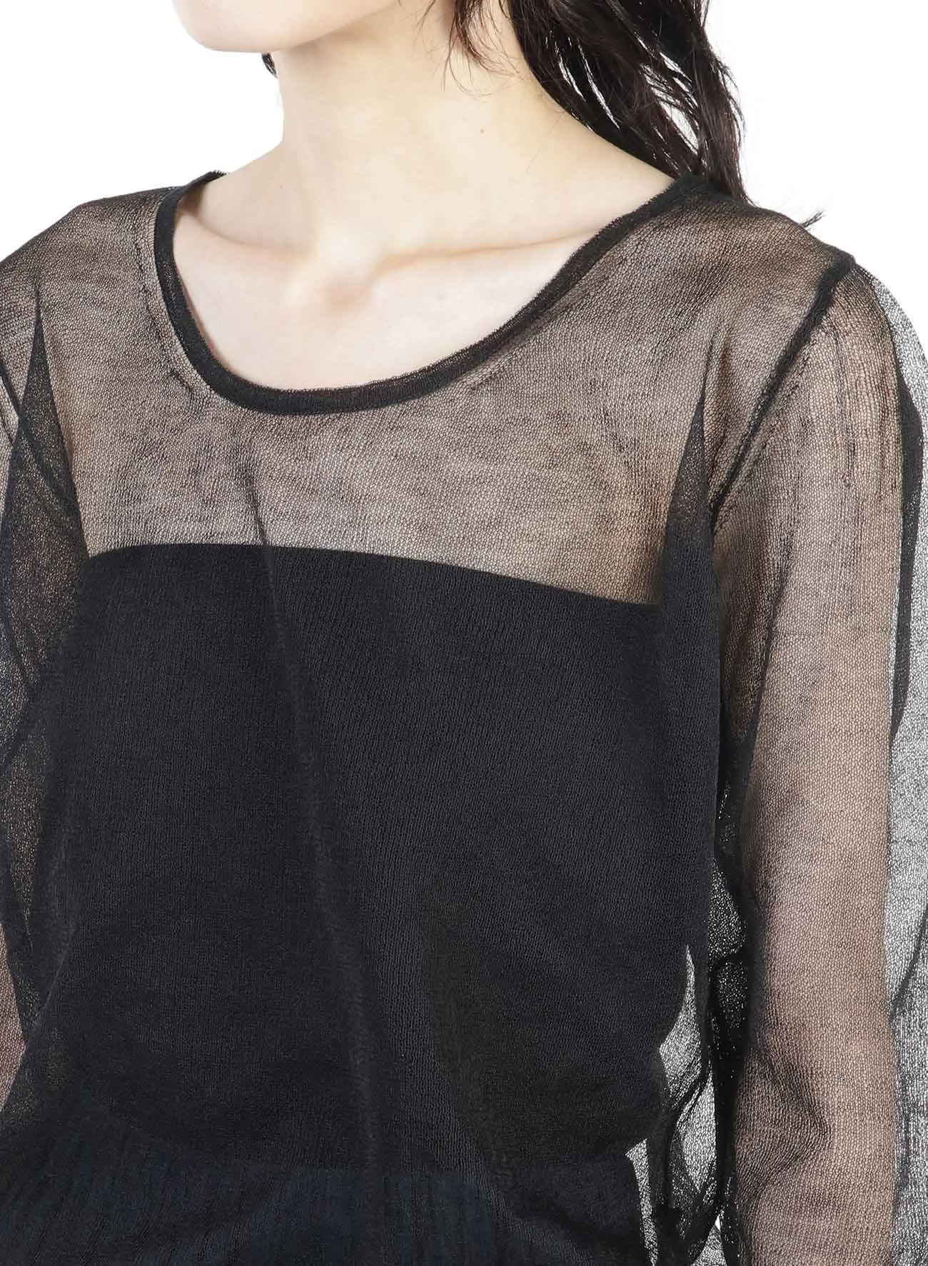 Pe/Ra Plain Stitch B Three Quarter Sleeve