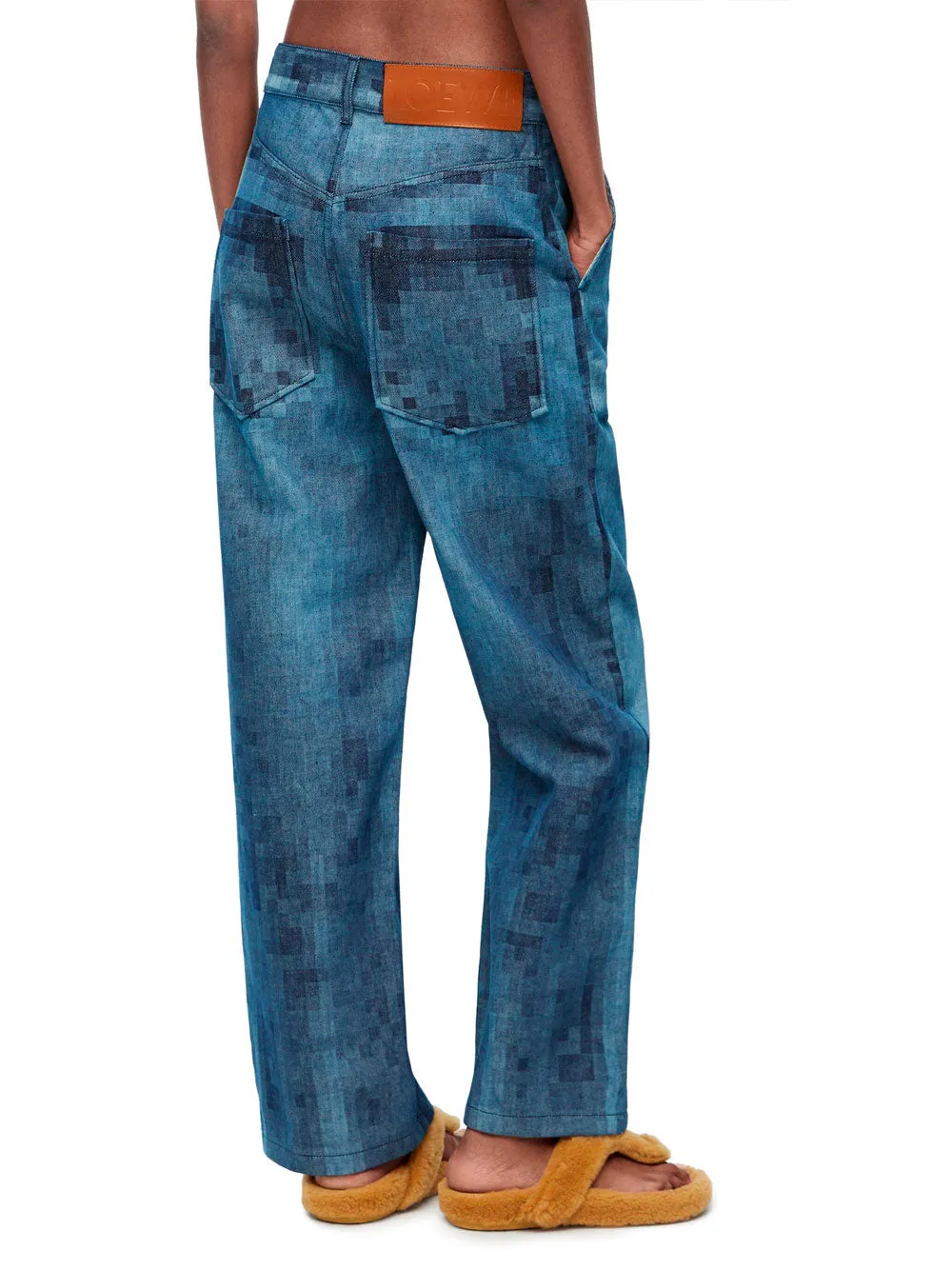 Pixelated jeans