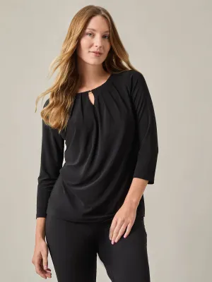 Pleated Top, Everyday Knit