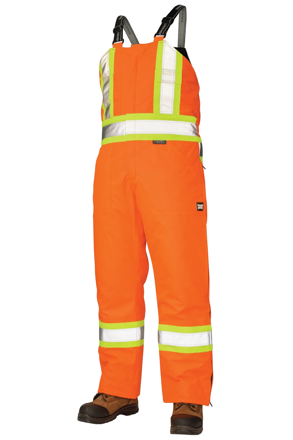 Poly Oxford Insulated Safety Bib Overall By Tough Duck - Style S798