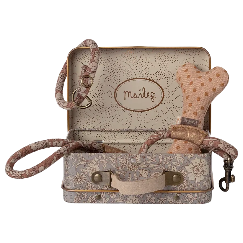 Pre Order Maileg puppy supply, accessories - rose