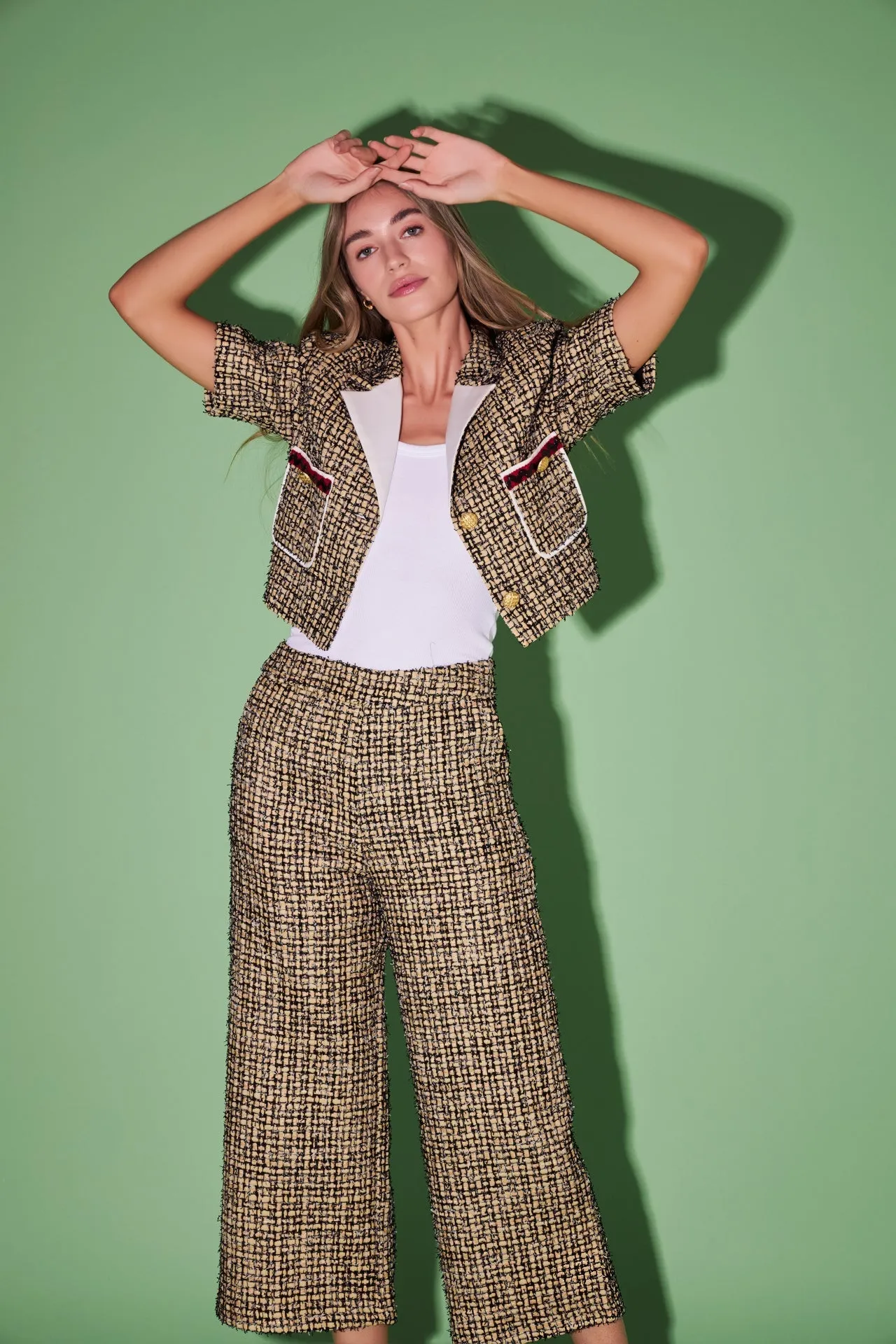 Premium Tweed Culottes