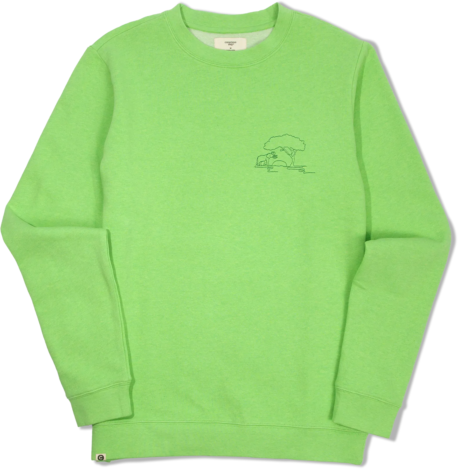 Protect Elephants Crew Sweatshirt