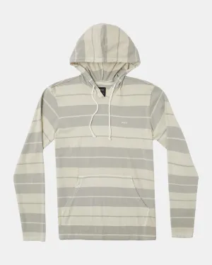 PTC Stripe Hoodie - Silver Bleach