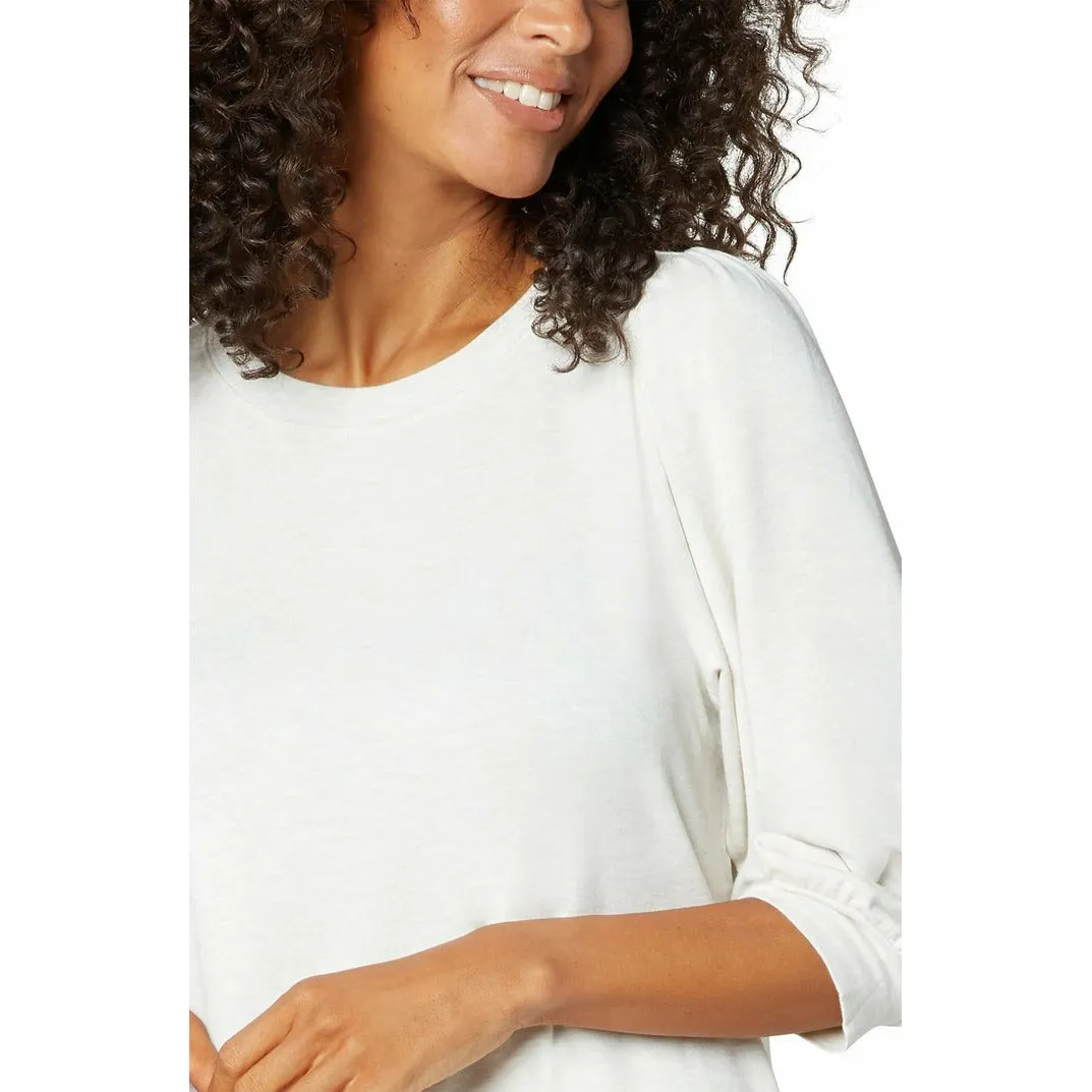 Puffed Sleeve Knit Top