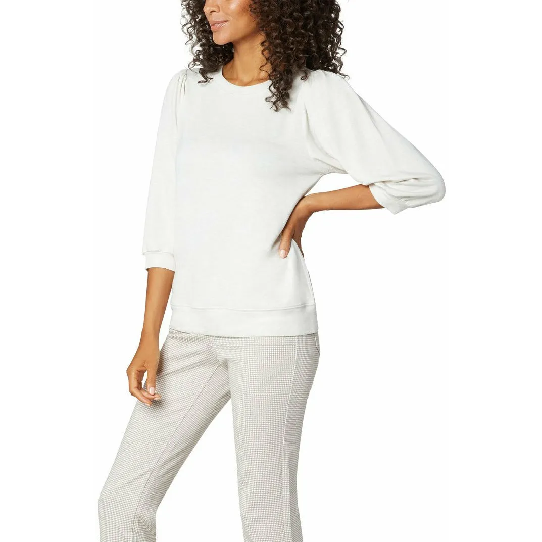 Puffed Sleeve Knit Top
