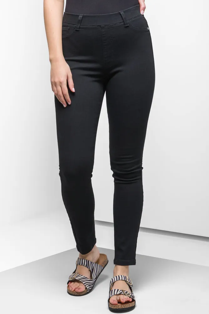 Pull On Jeggings Black