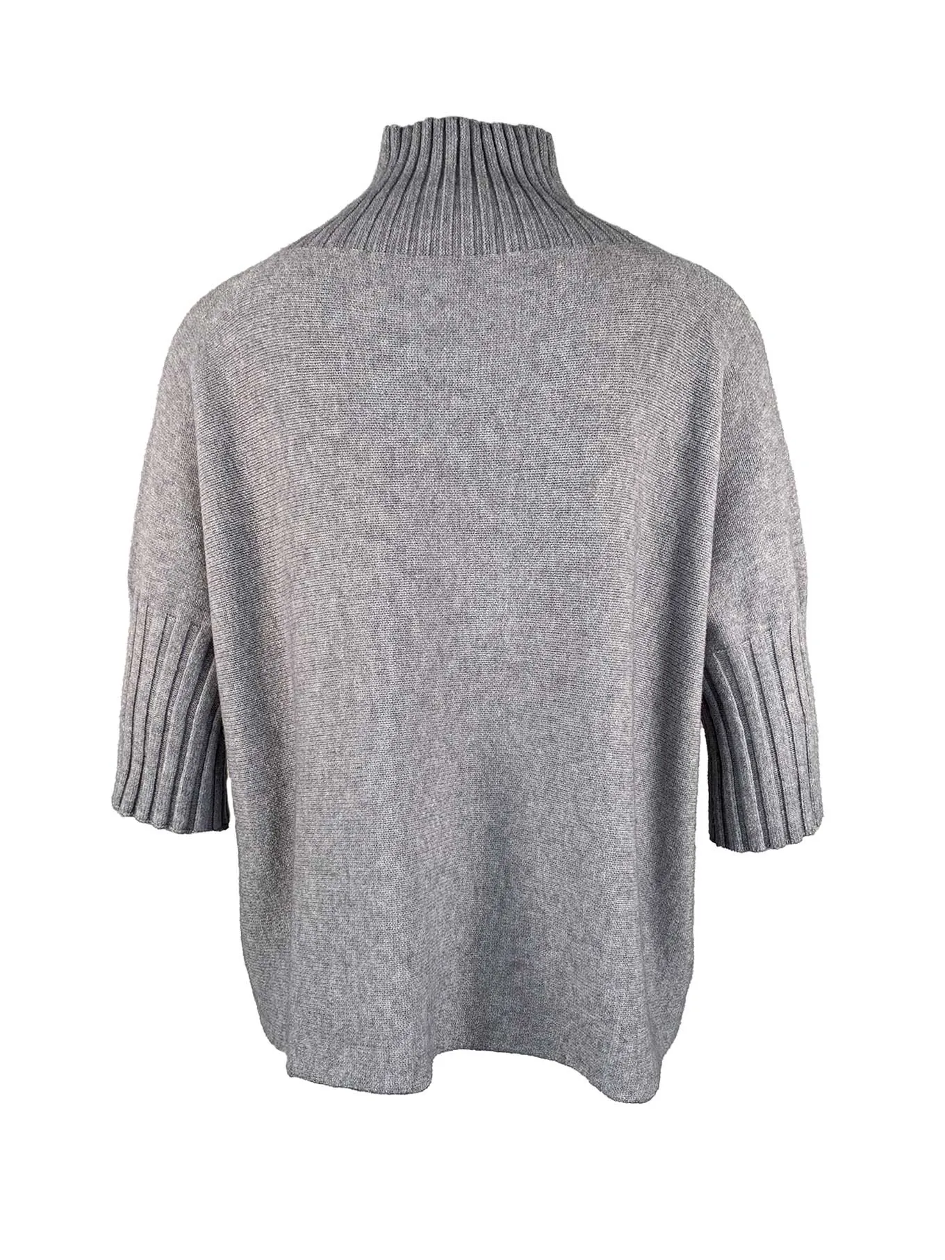 Pullover Feinstrick July grau