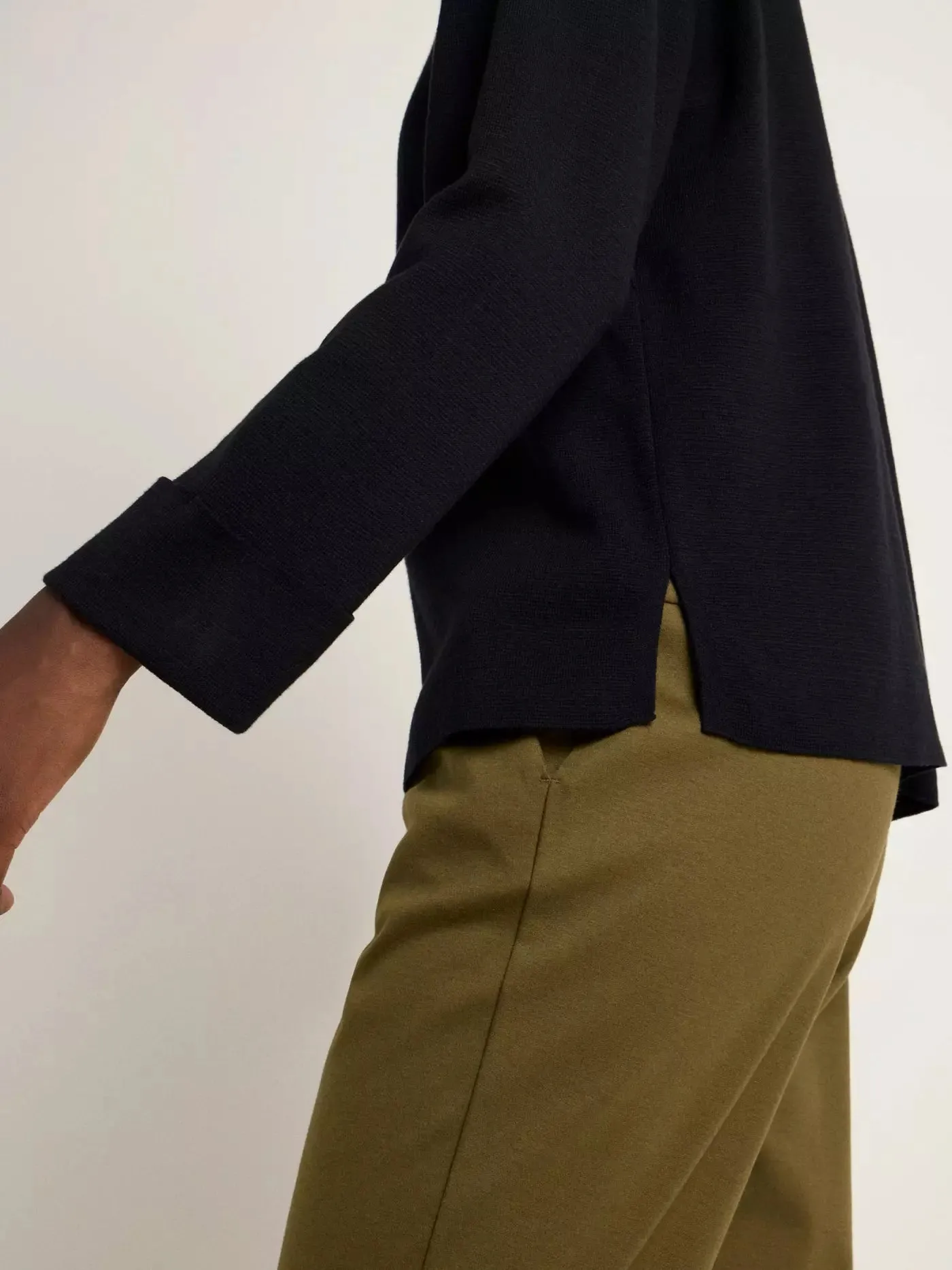 Pullover Punto Milano black | Lanius