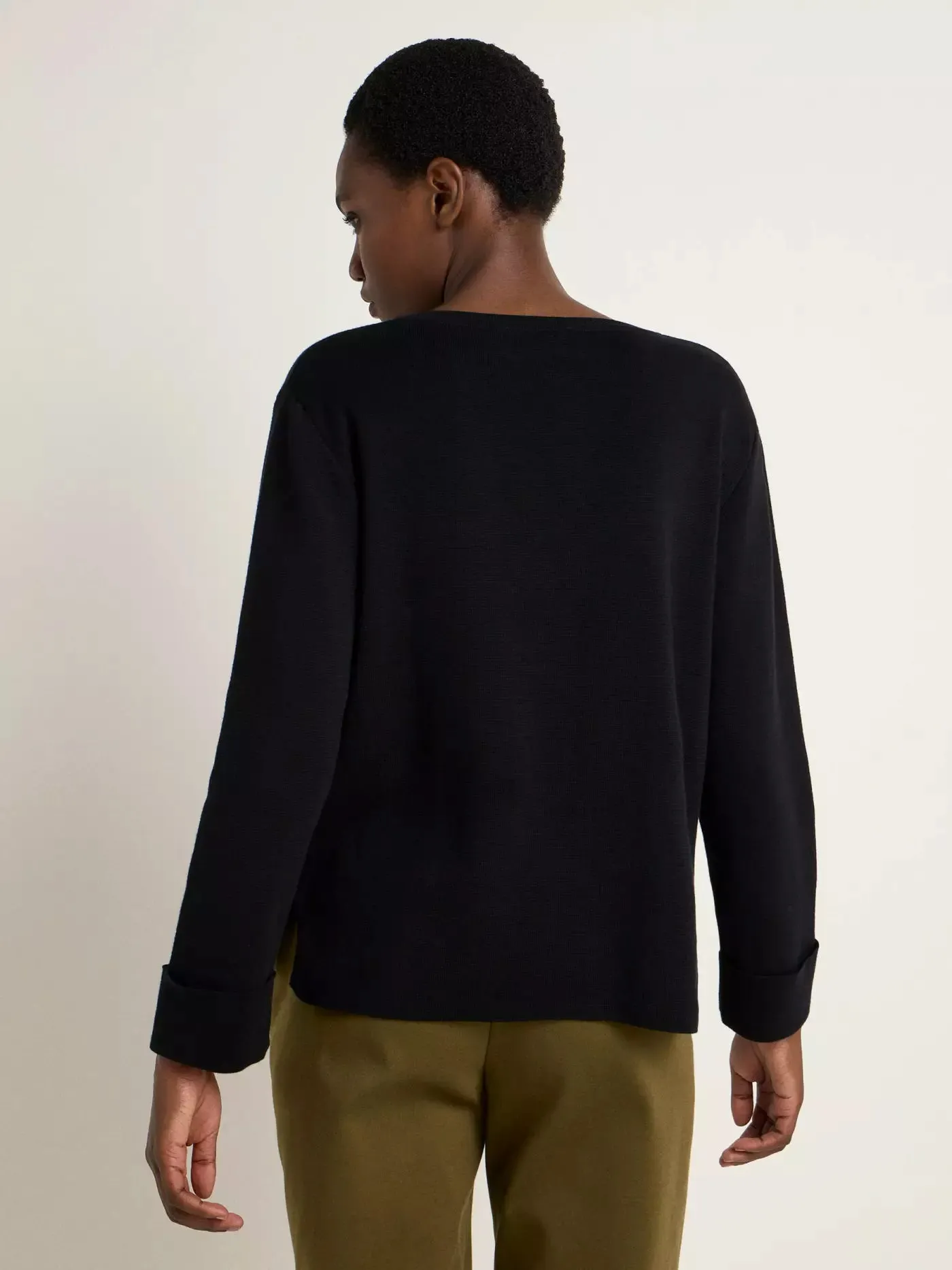 Pullover Punto Milano black | Lanius