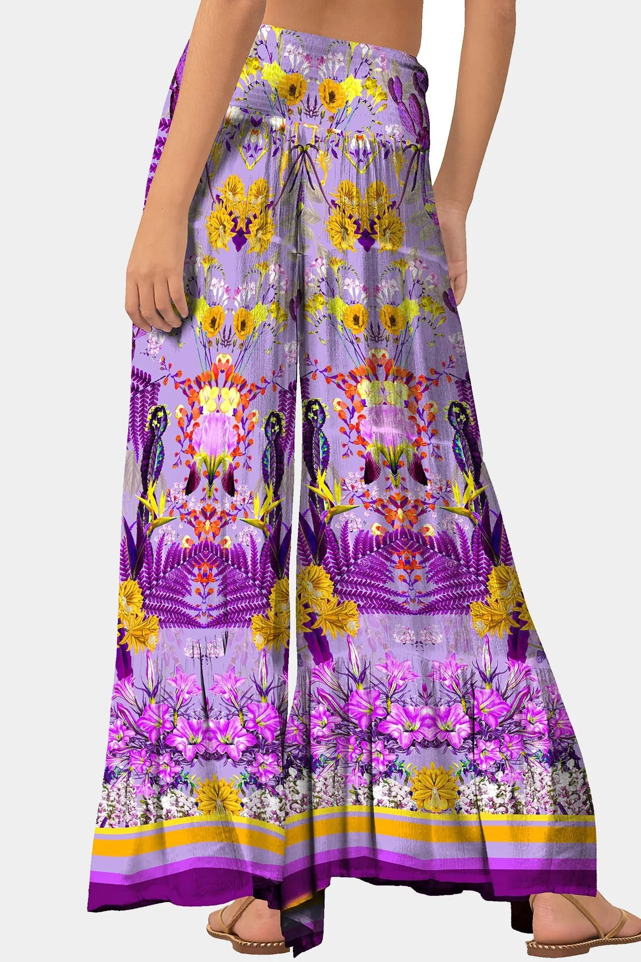 Purple Palazzo Pants