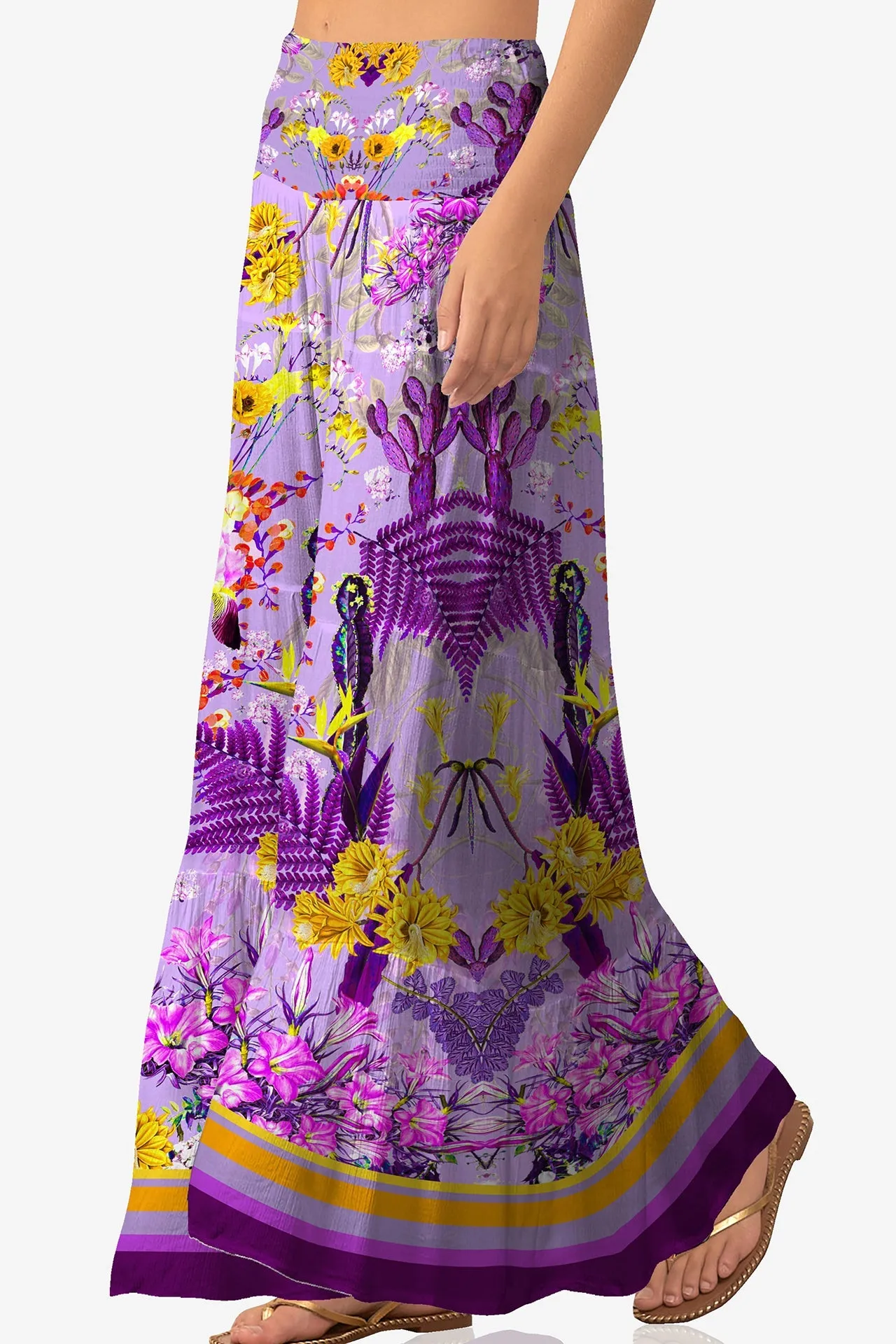 Purple Palazzo Pants