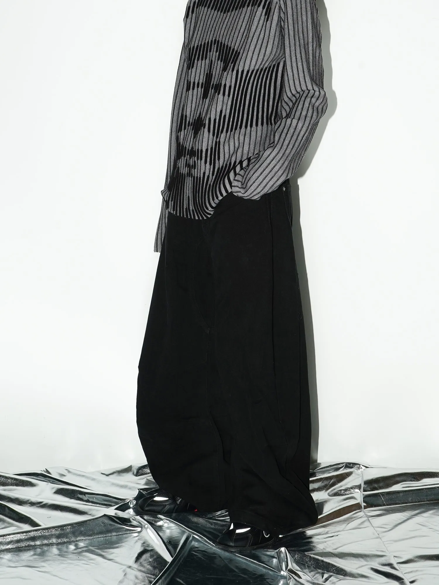 QS126B design knit top