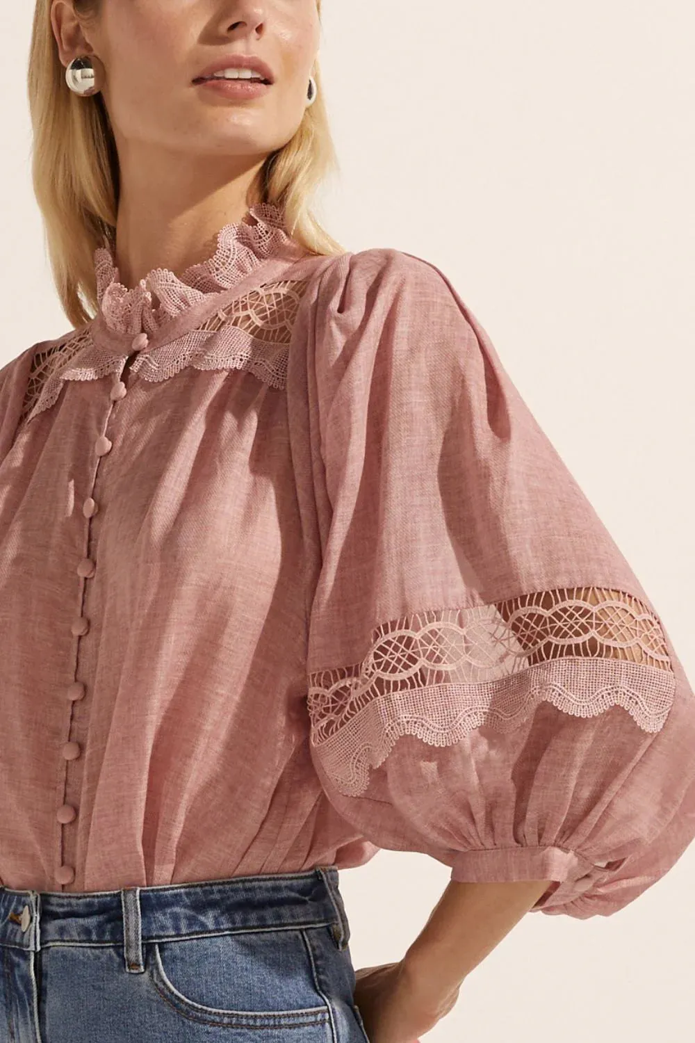 Quell Top in Petal