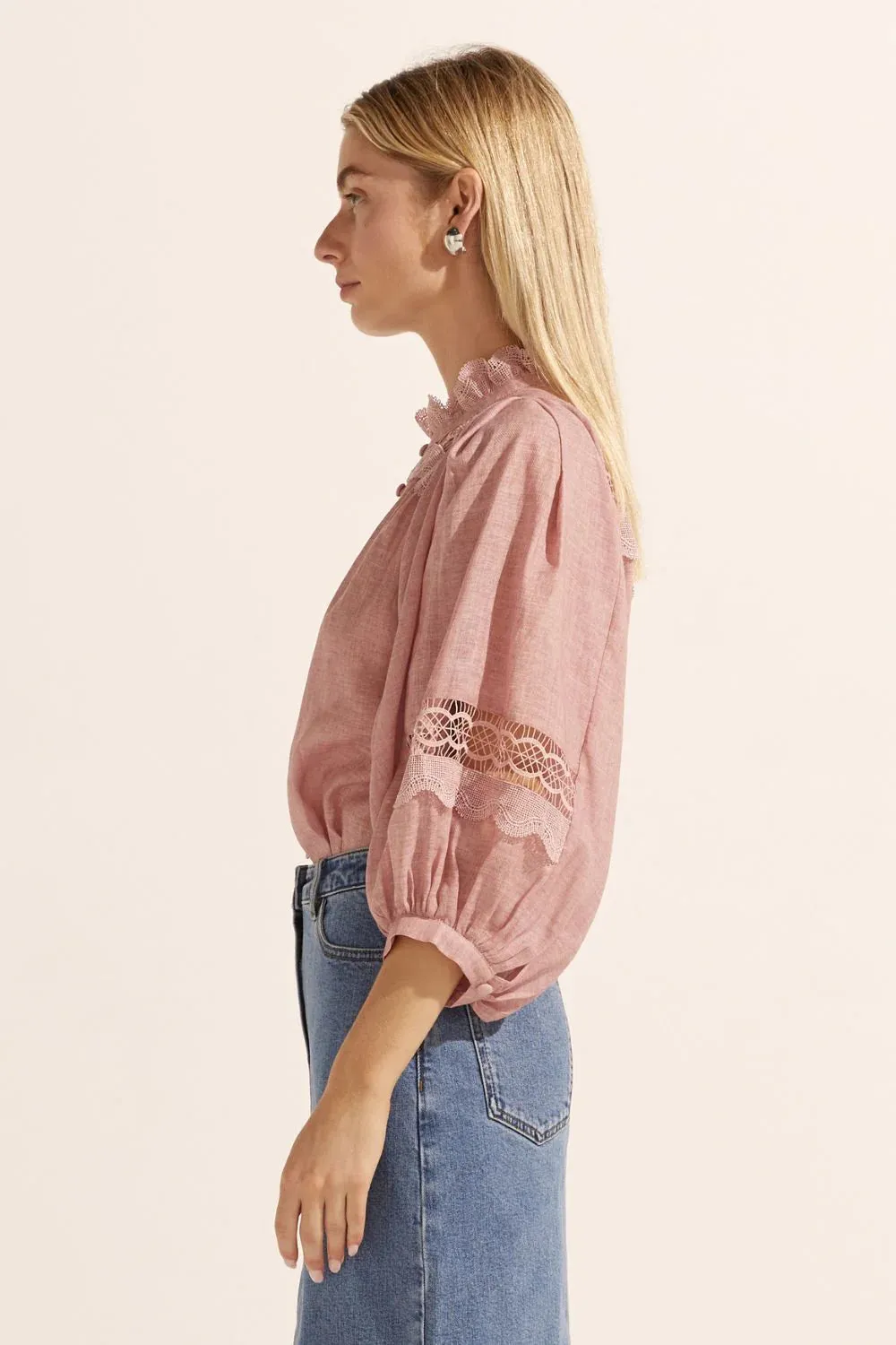 Quell Top in Petal