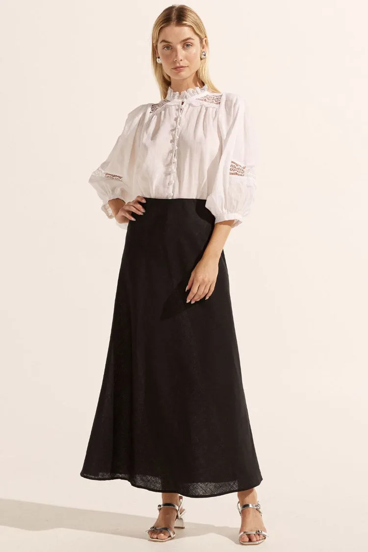 Quell Top in Porcelain