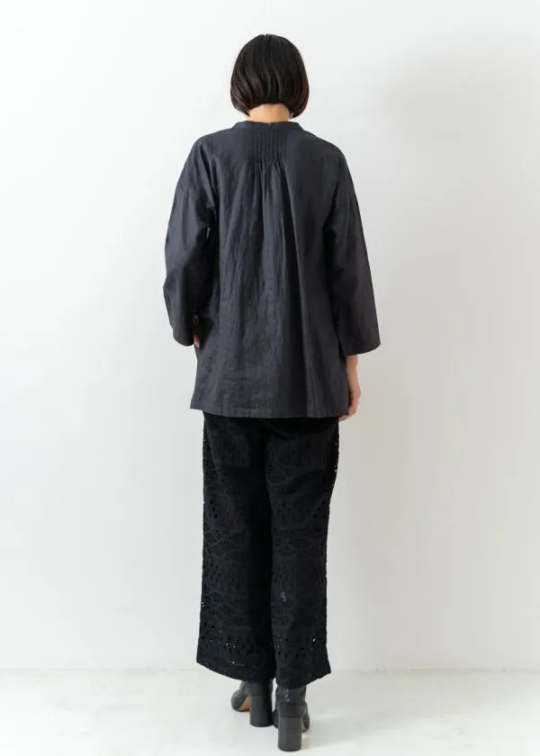 Ramie Bijoux Embroidery Top