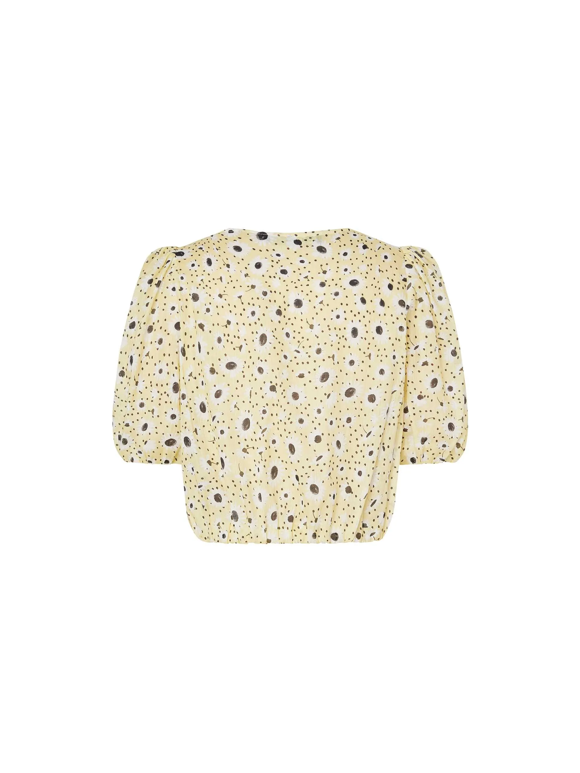 Ramie Cotton Cropped Top