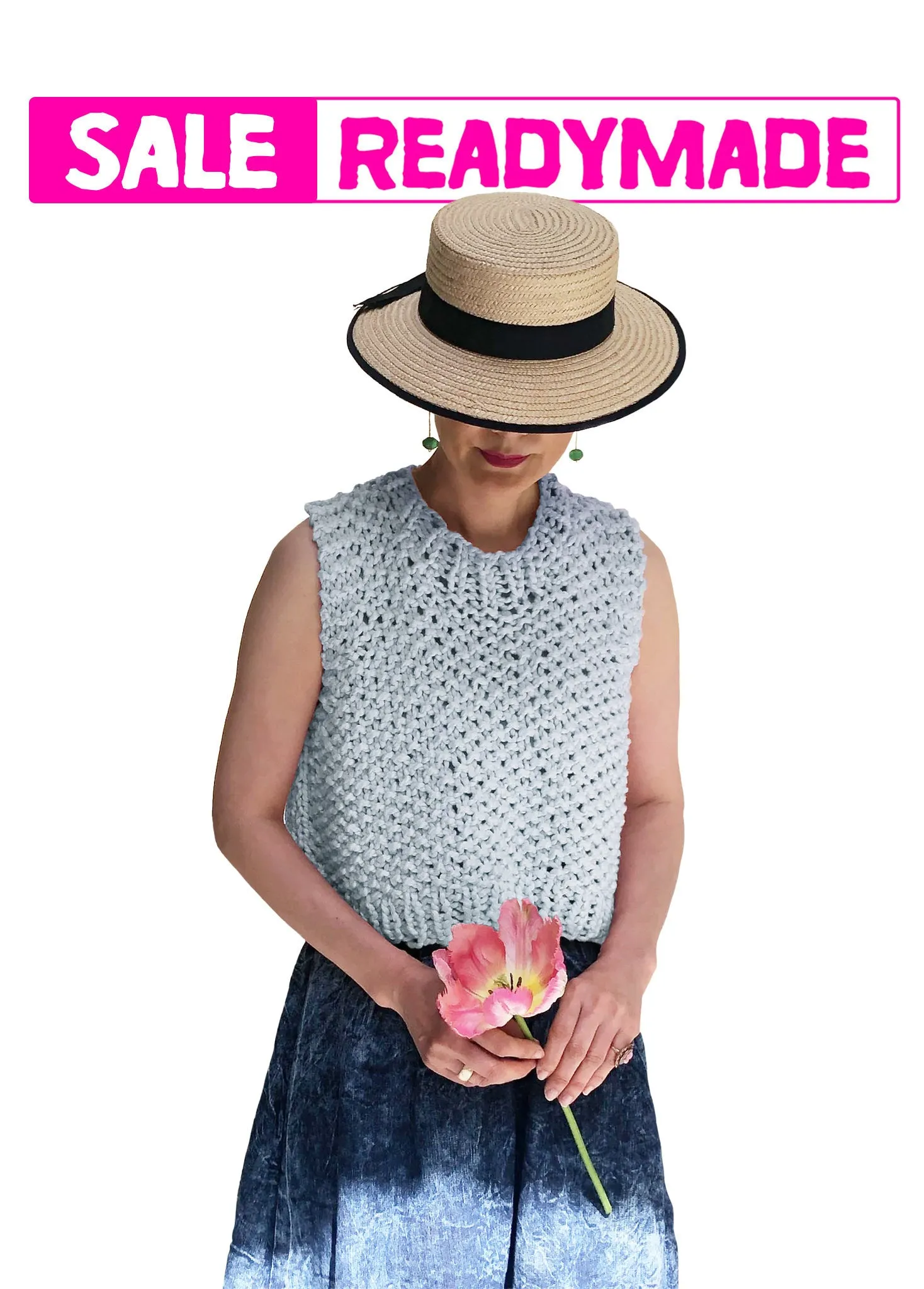READY TO SHIP READYMADE CLEARANCE SALE!! - Easy Vest - COTTON-SALE