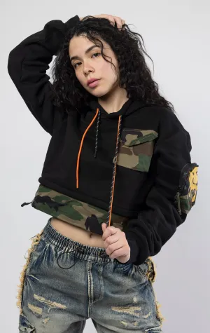 RED CLAUDIA HOODIE