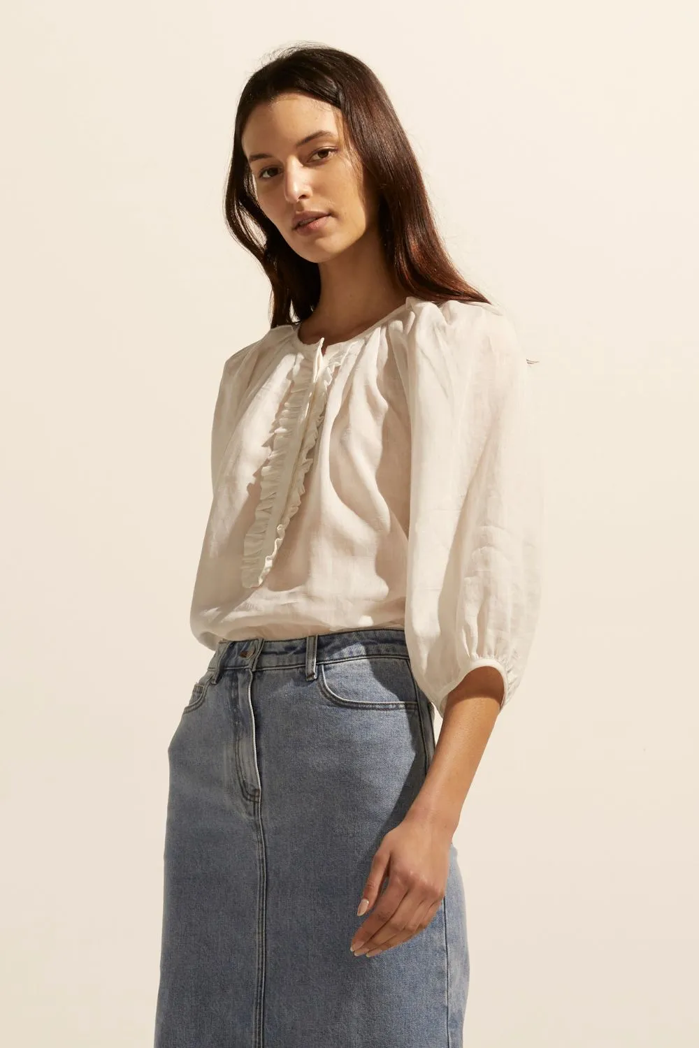 Refine Top in Cream