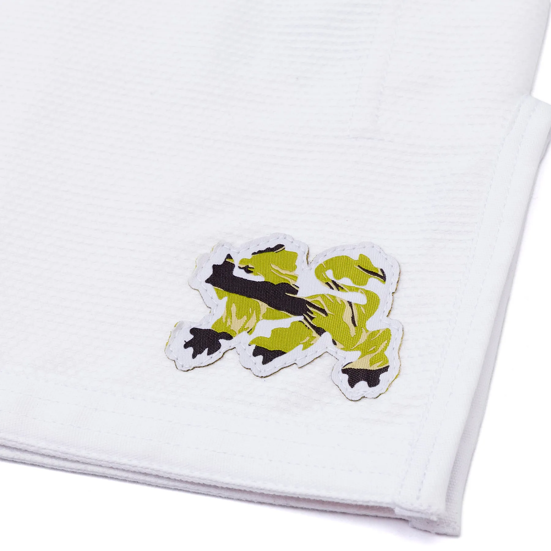 Retro Camo Kimono [White]
