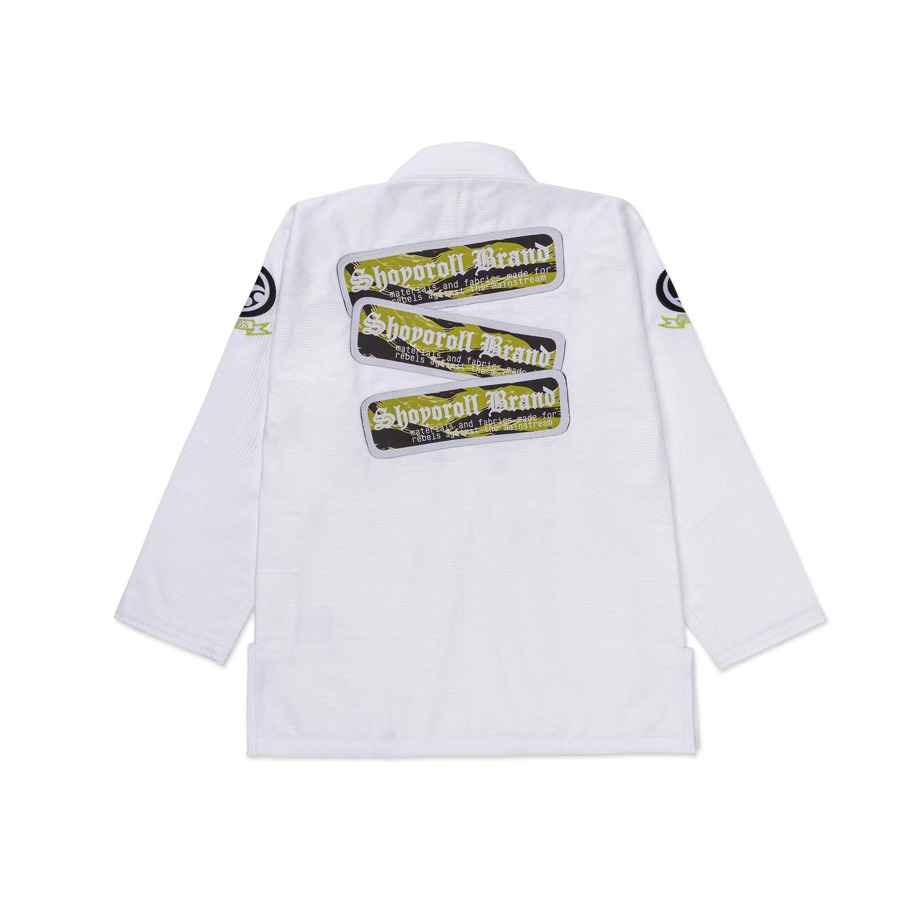 Retro Camo Kimono [White]