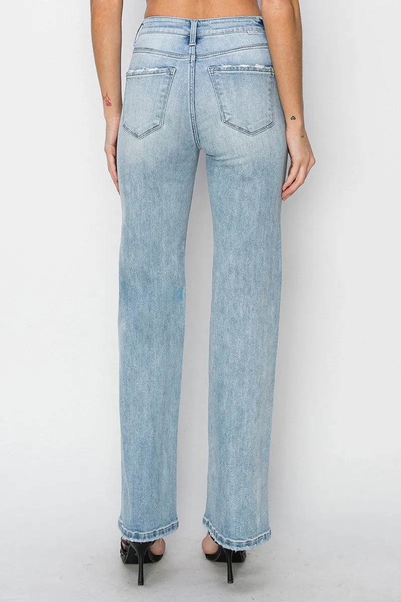 Risen Jeans - High Rise Straight Jeans - RDP5784