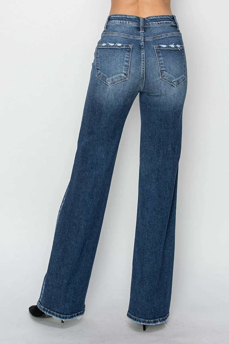 Risen Jeans - High Rise Straight Jeans - RDP5784