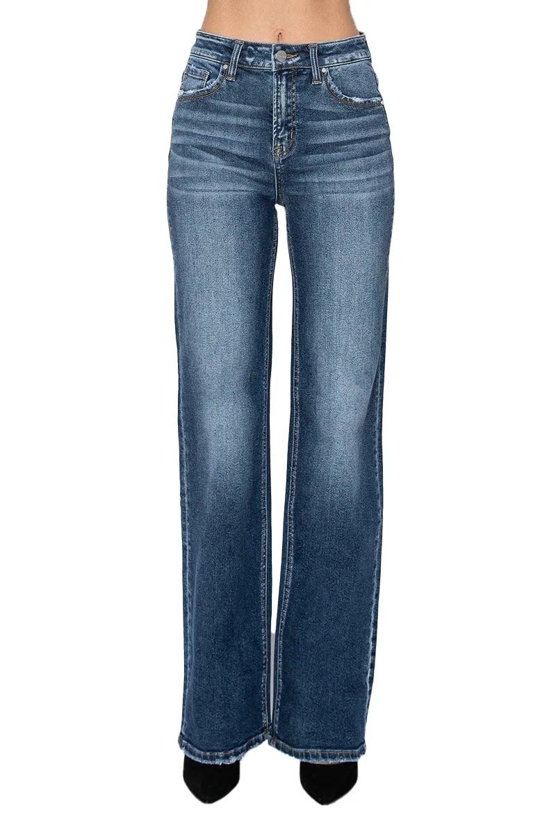 Risen Jeans - High Rise Straight Jeans - RDP5784