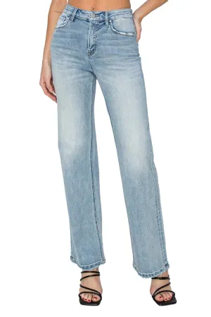 Risen Jeans - High Rise Straight Jeans - RDP5784