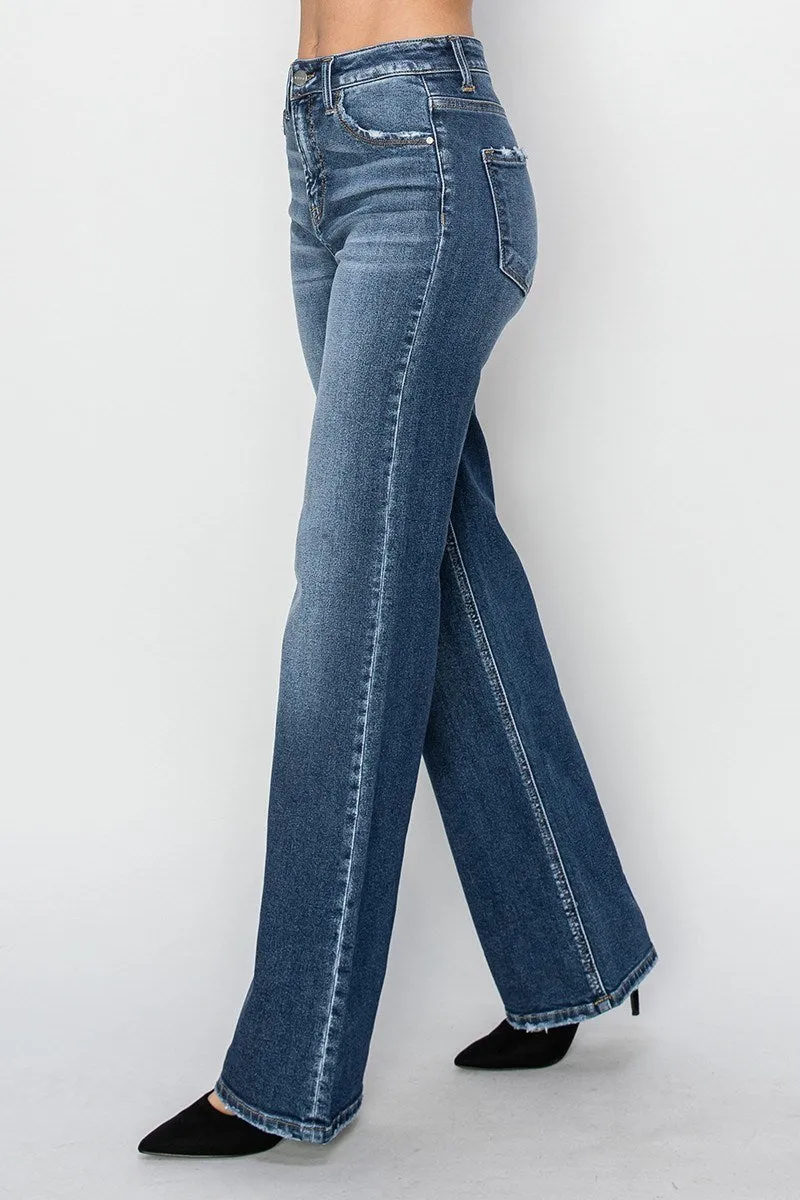 Risen Jeans - High Rise Straight Jeans - RDP5784
