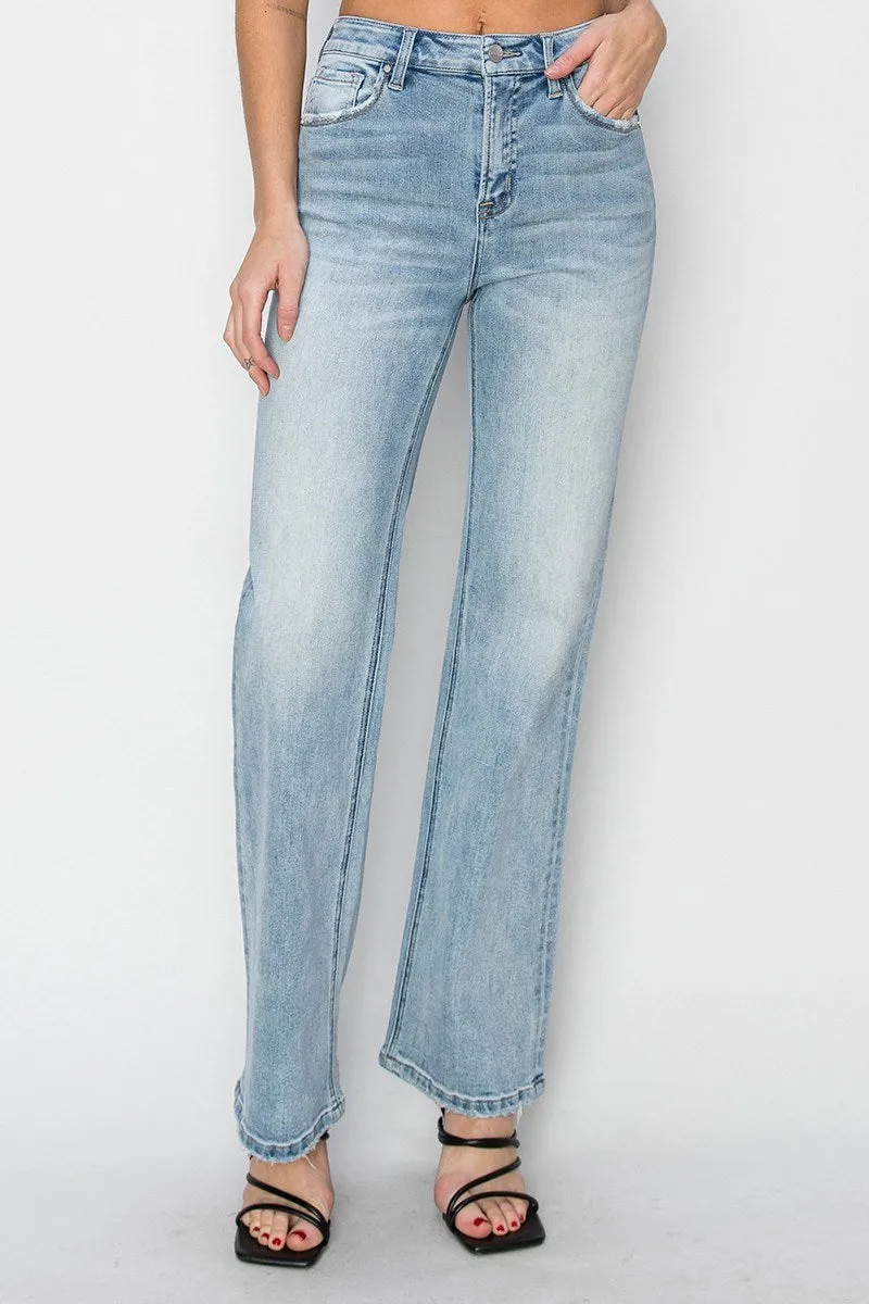 Risen Jeans - High Rise Straight Jeans - RDP5784