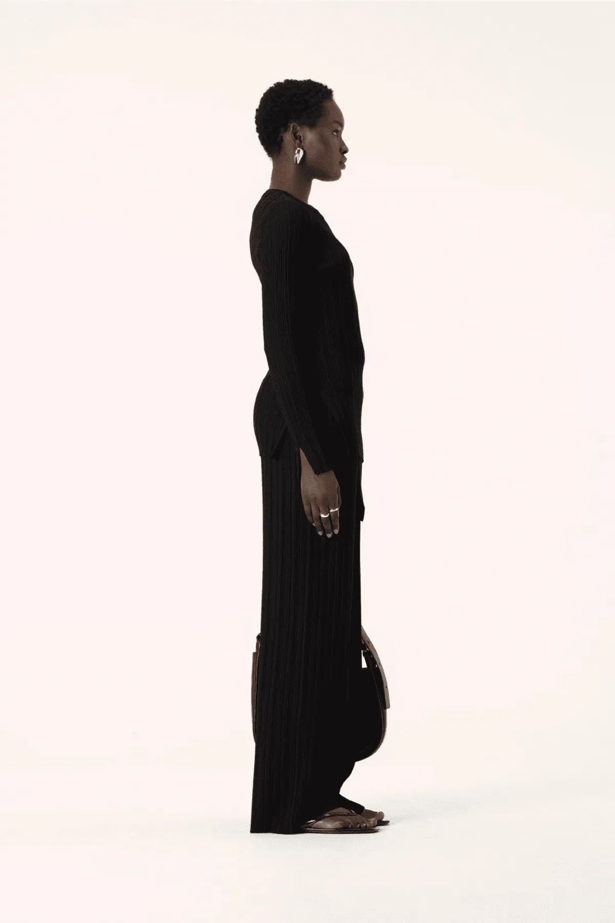 ROBERTA KNIT TOP BLACK
