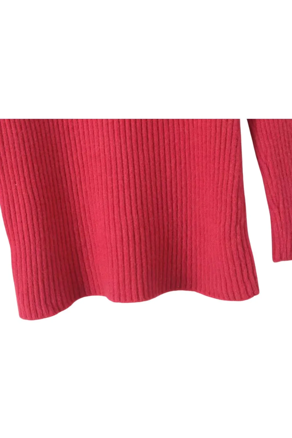 'Robin' High-Neck Long-Sleeve Pullover Sweater