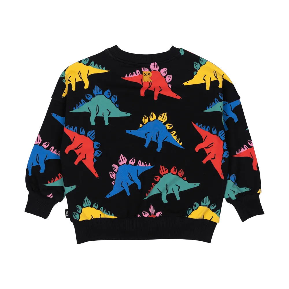 ROCK YOUR BABY DINO TIME SWEATSHIRT