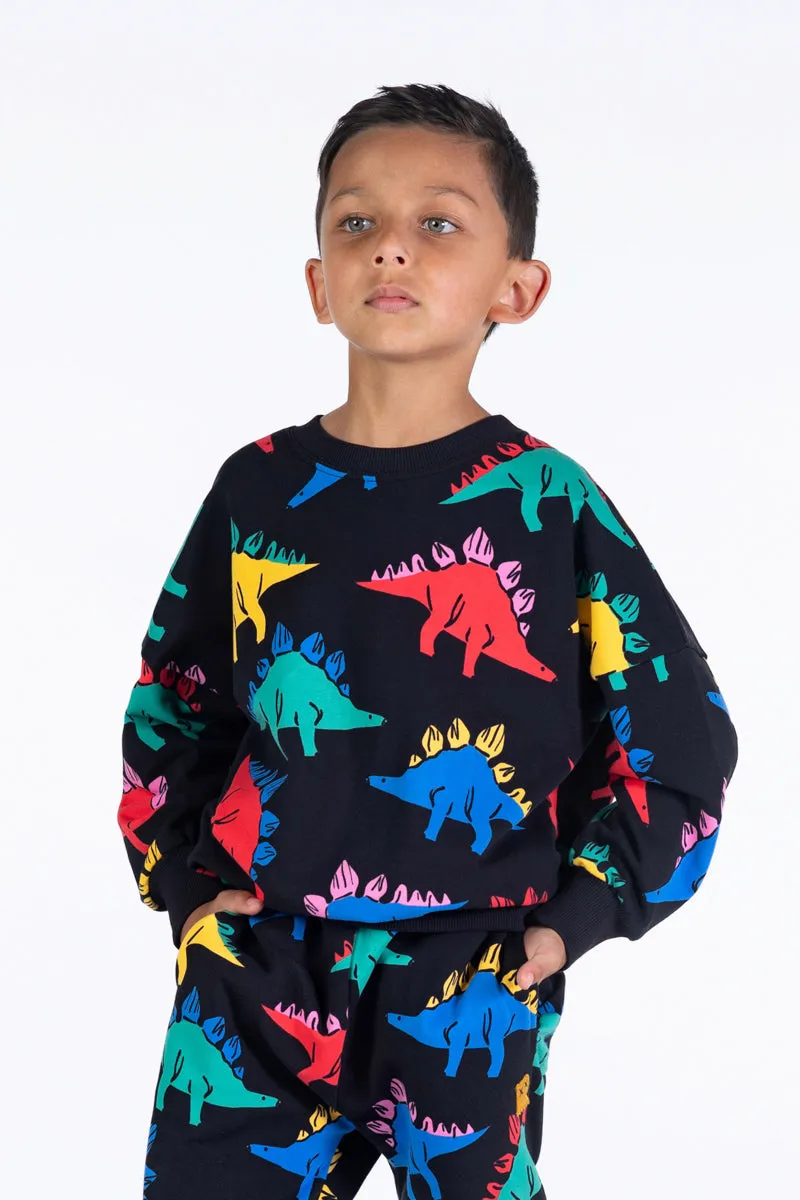 ROCK YOUR BABY DINO TIME SWEATSHIRT