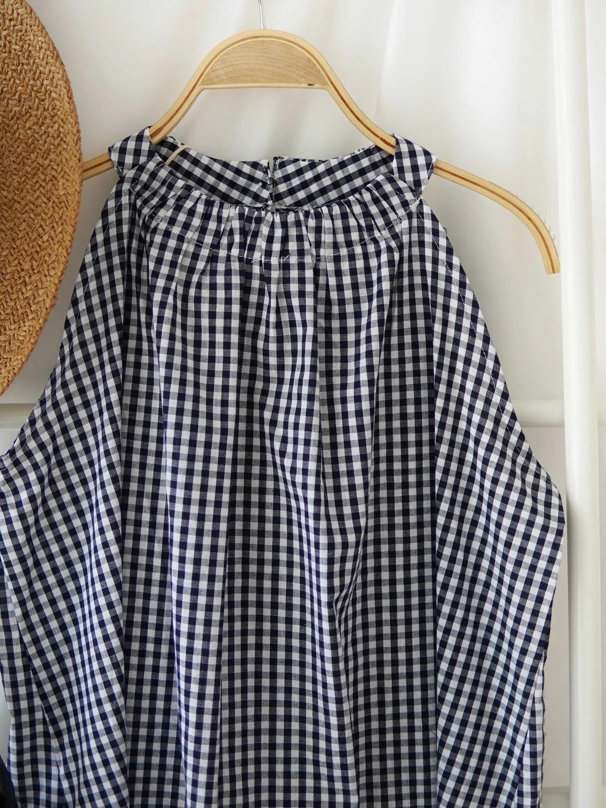 ROUEN PLAID DOLLY TOP