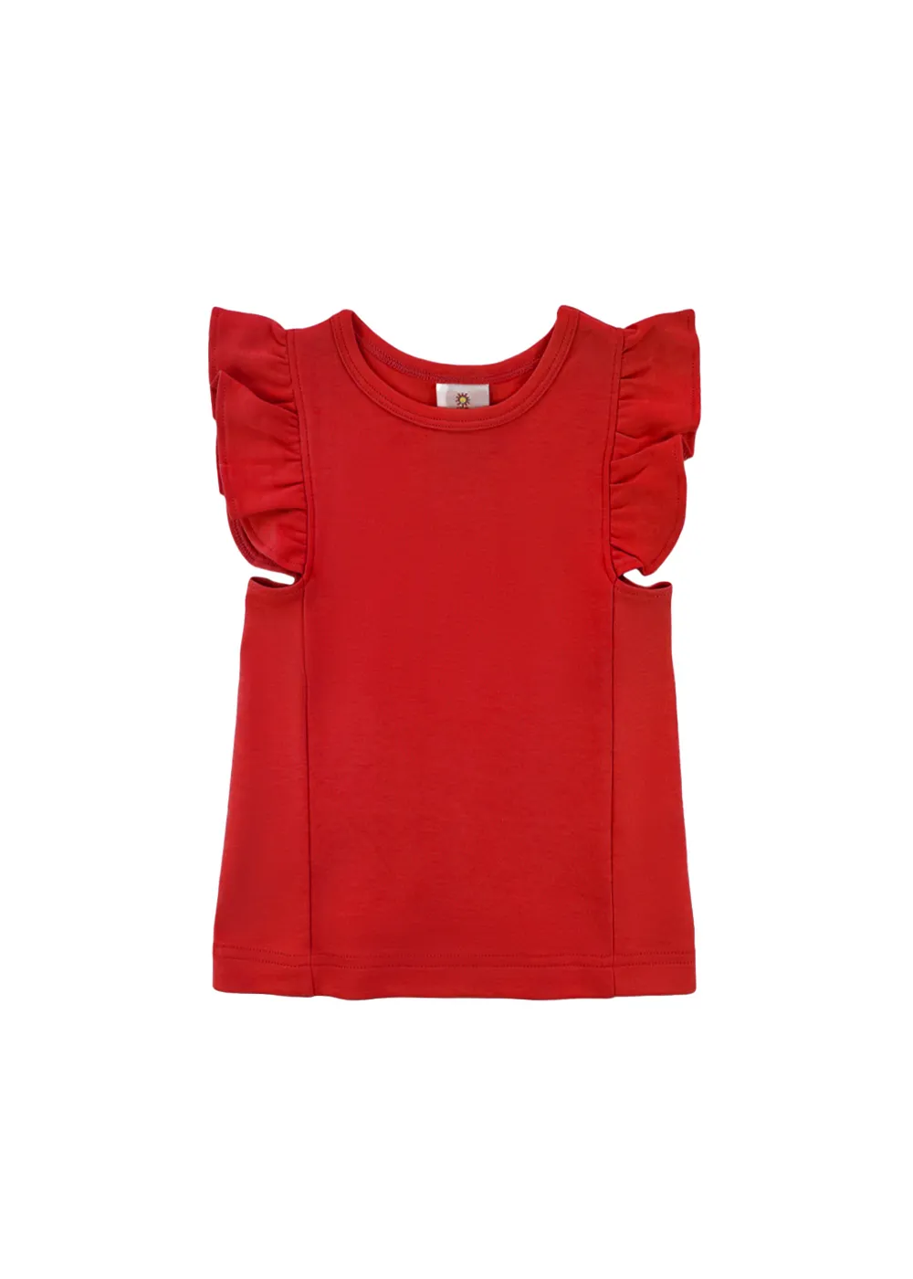 Ruffle Knit Top