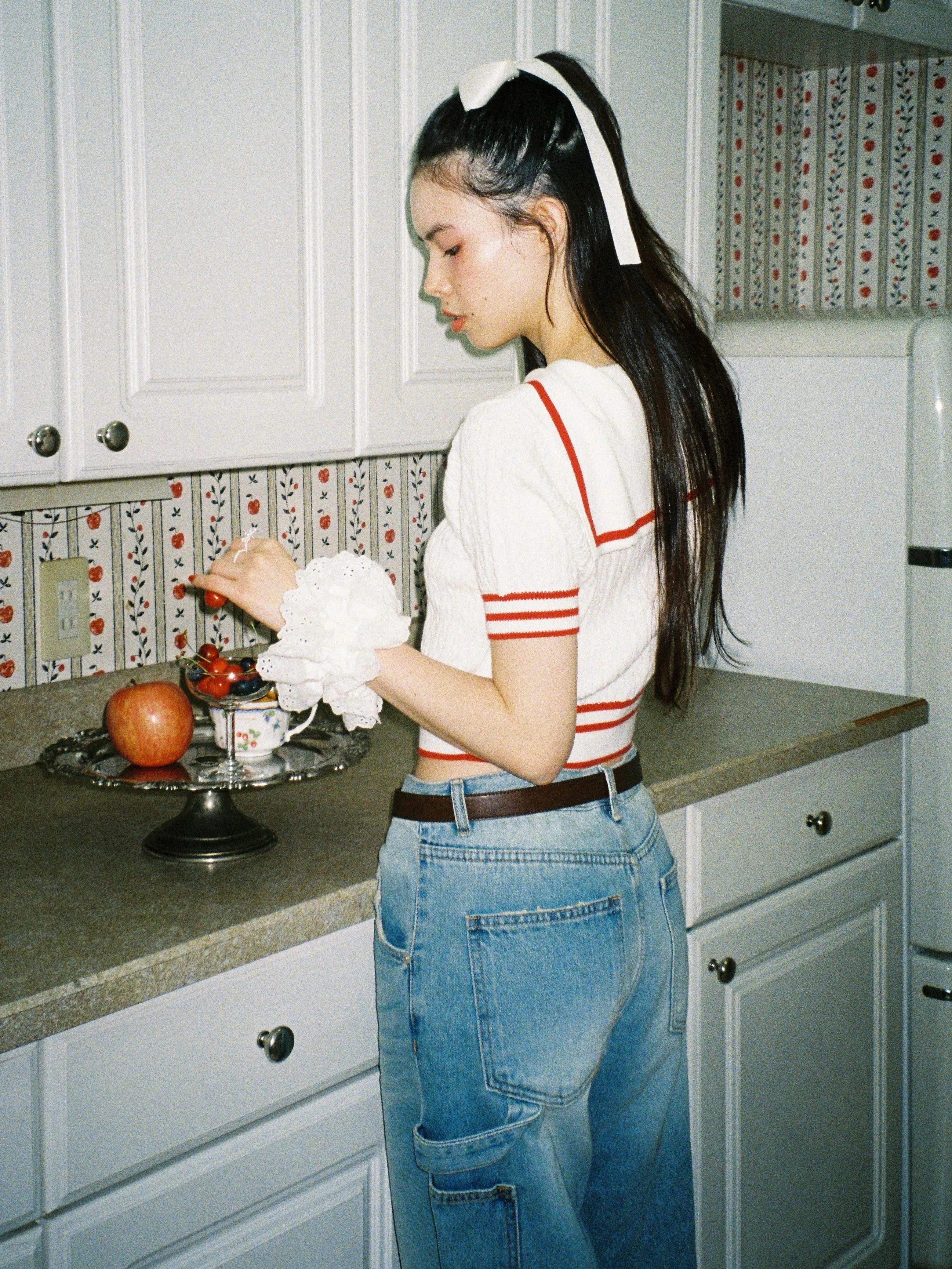 Sailor Collor Knit Top