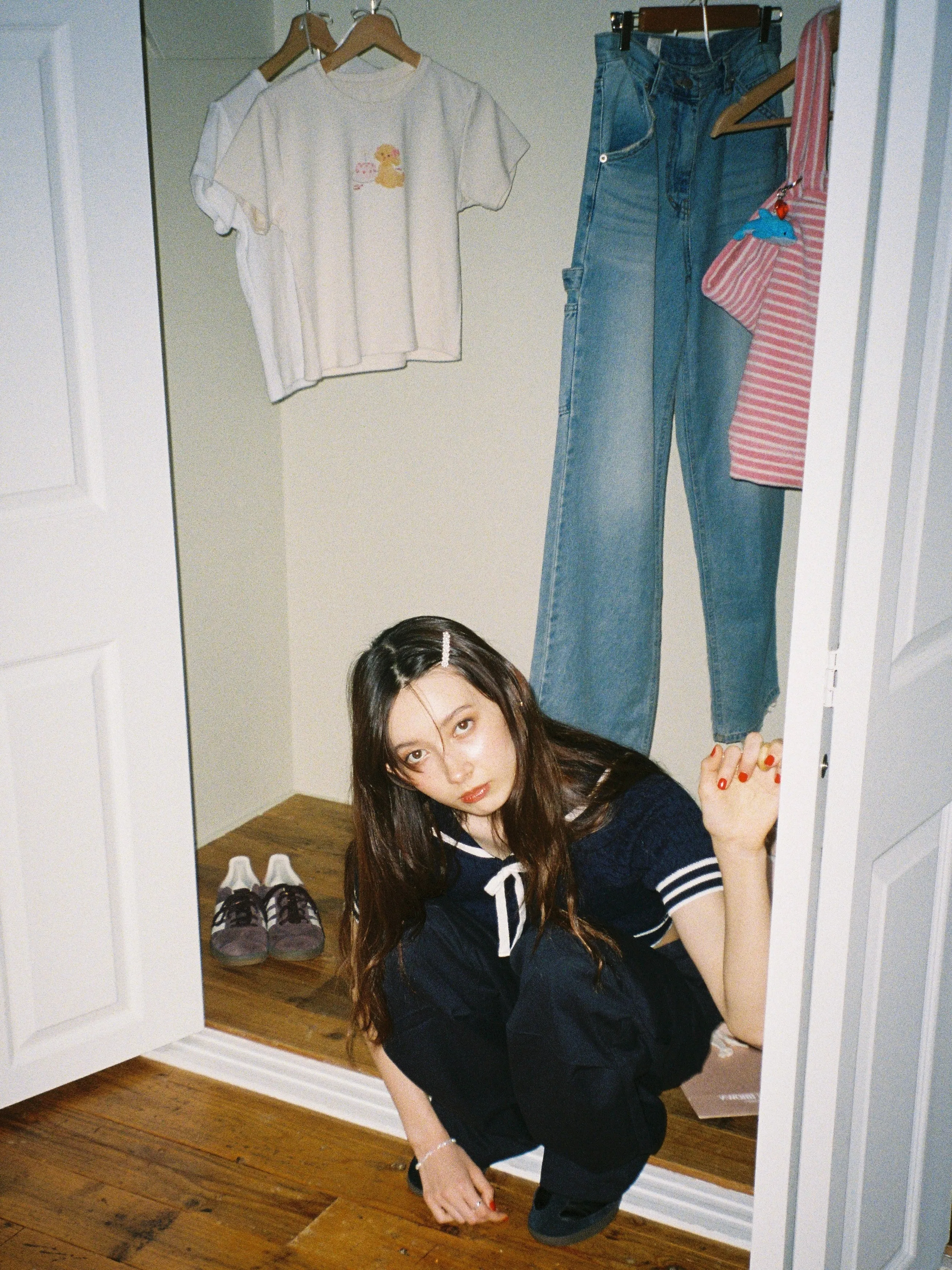 Sailor Collor Knit Top