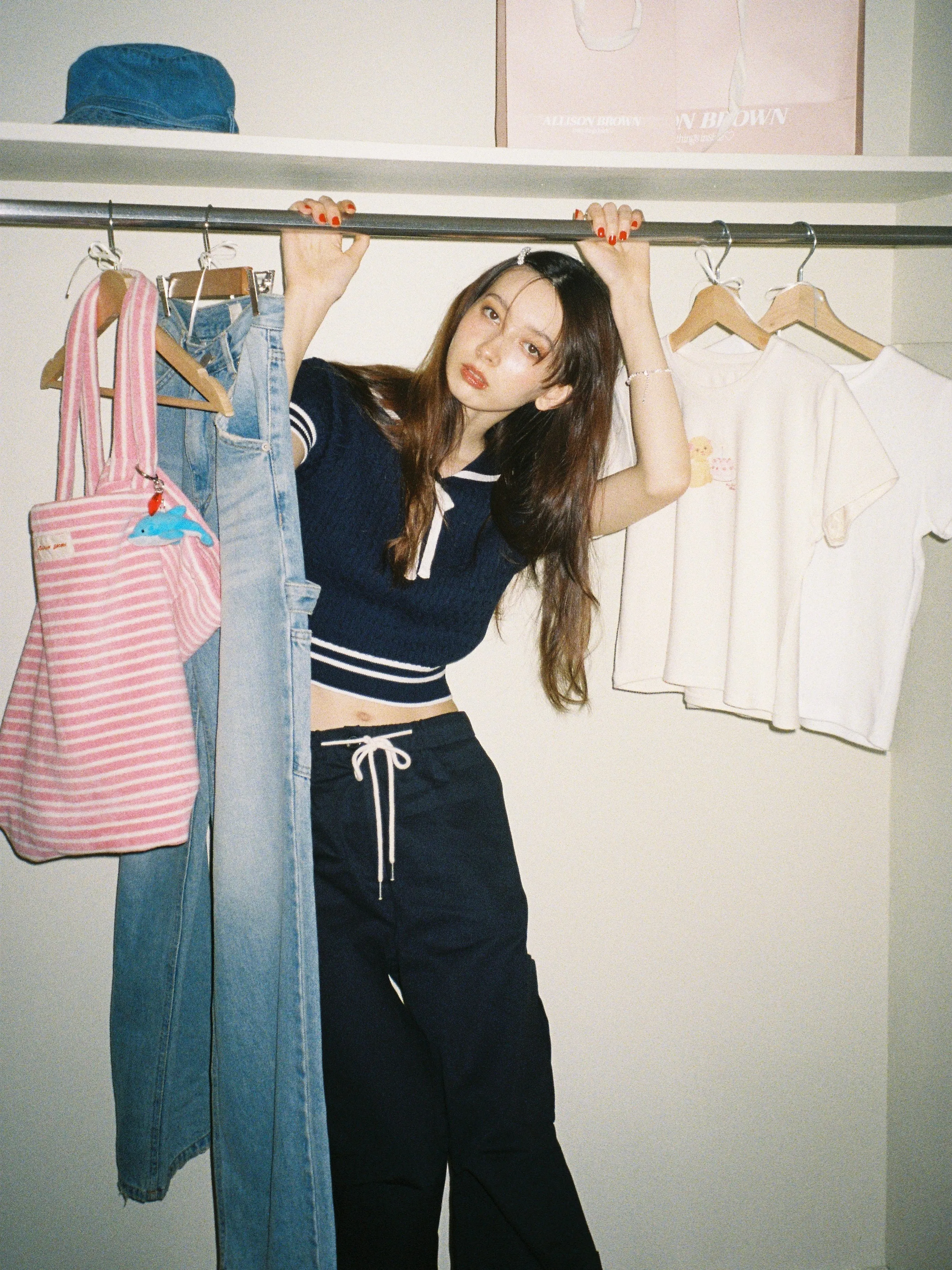 Sailor Collor Knit Top
