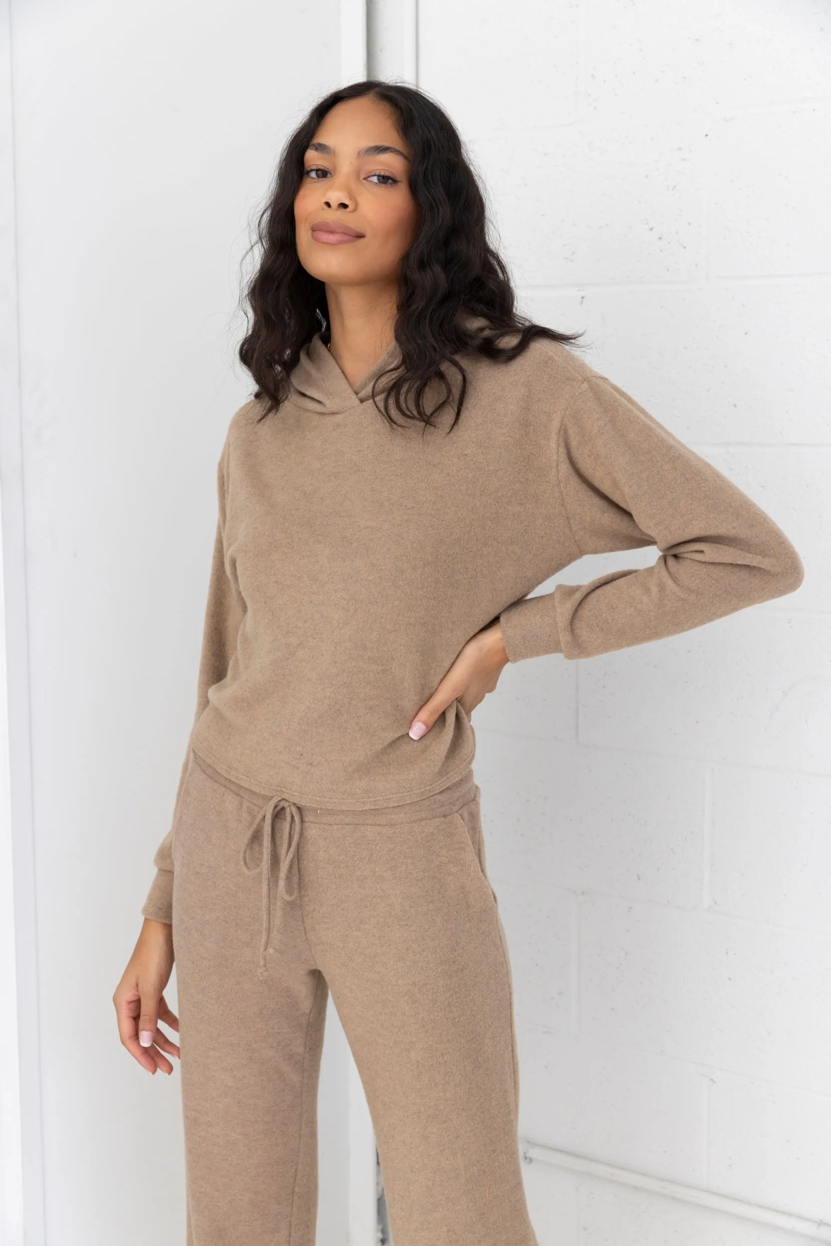 SALE - Elsa Knit Hooded Top