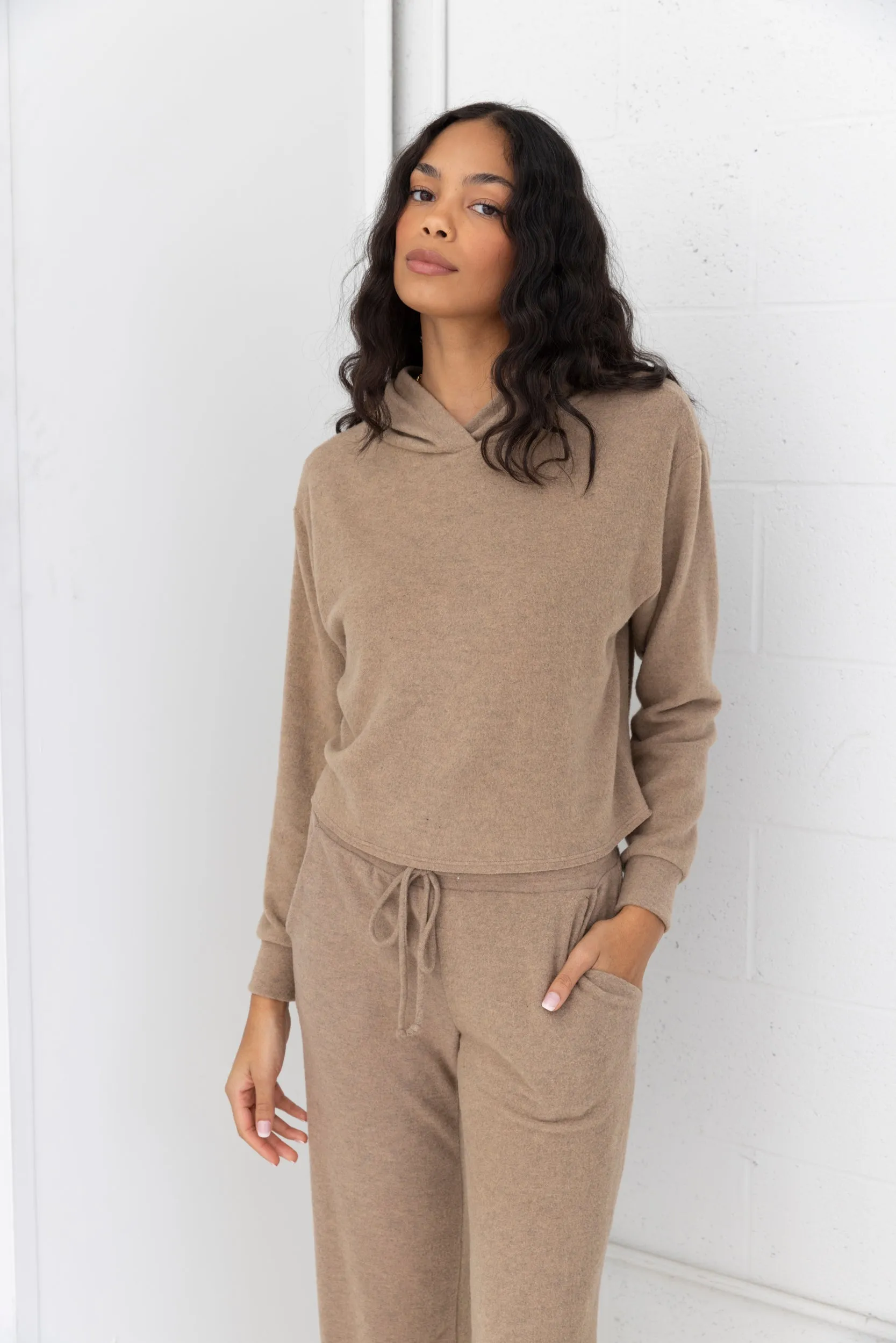 SALE - Elsa Knit Hooded Top