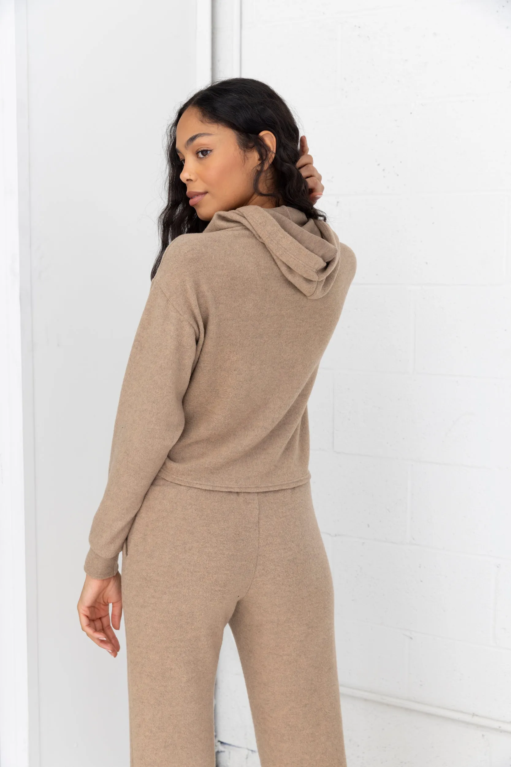 SALE - Elsa Knit Hooded Top