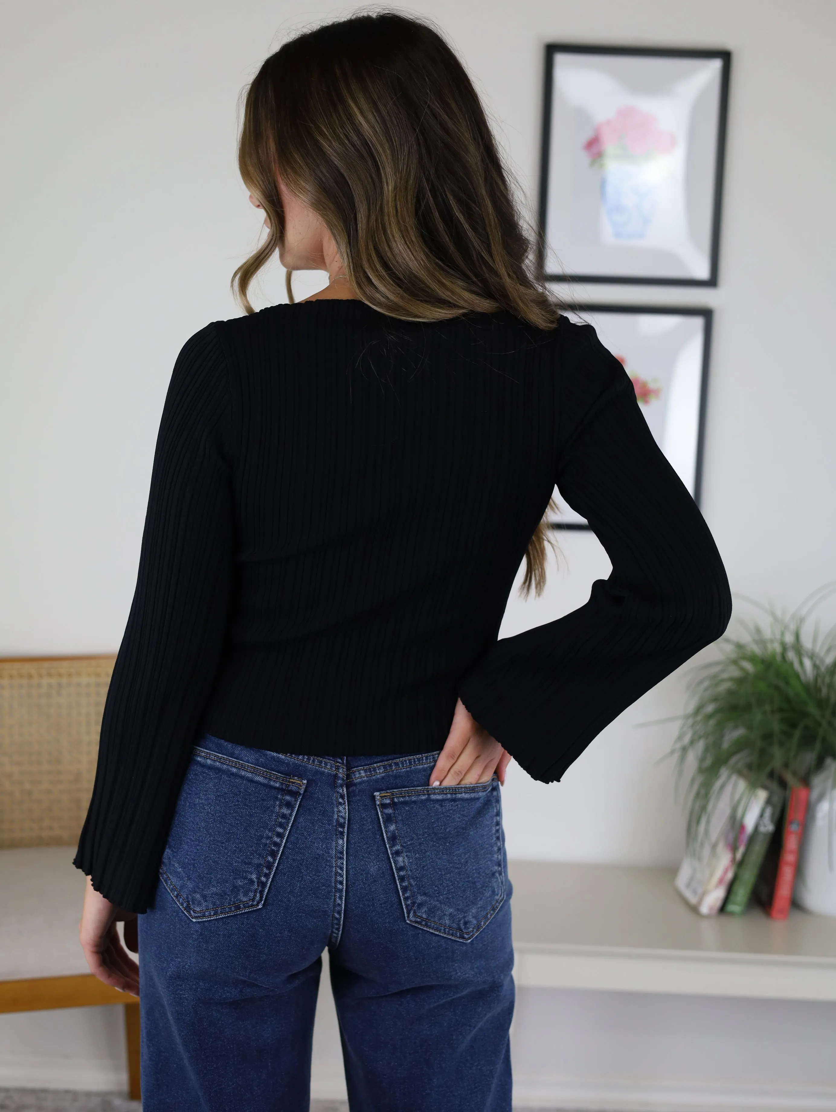 Sammy Ribbed Knit Top