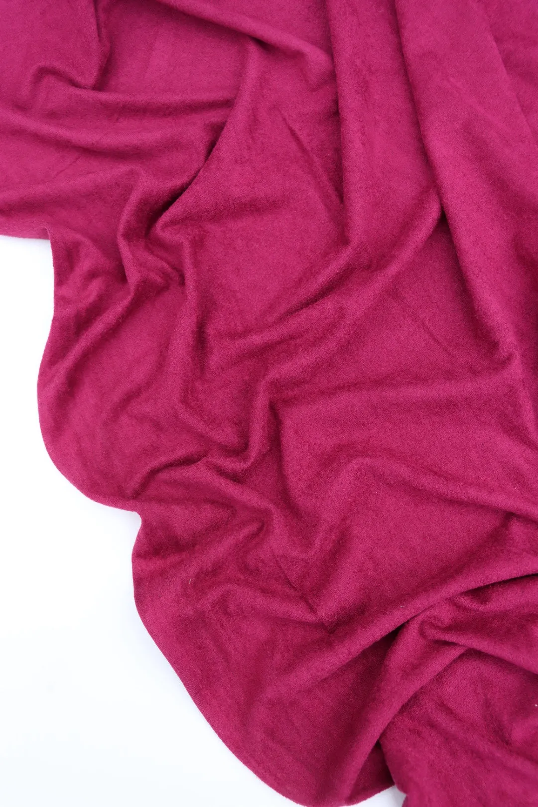 Sangria Microsuede Jersey Knit