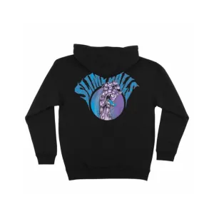 Santa Cruz Slime Balls Grave Hand Pullover Hoodie Heavyweight Black
