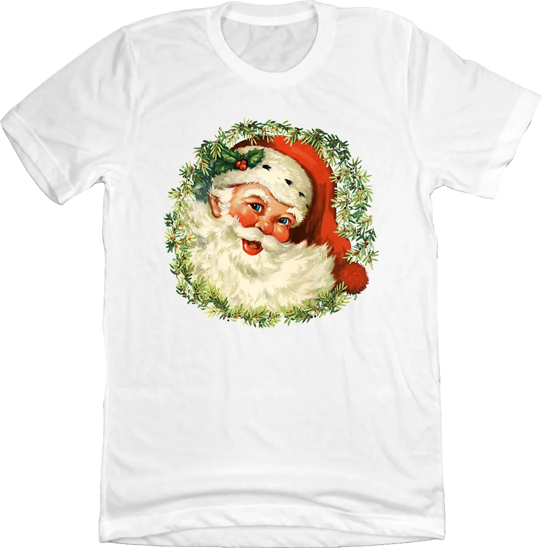 Santa with Wreath