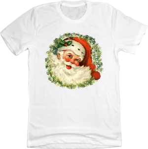 Santa with Wreath